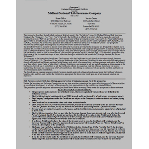 Constance Prospectus